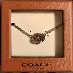 New Coach Linked Rondelle Bracelet